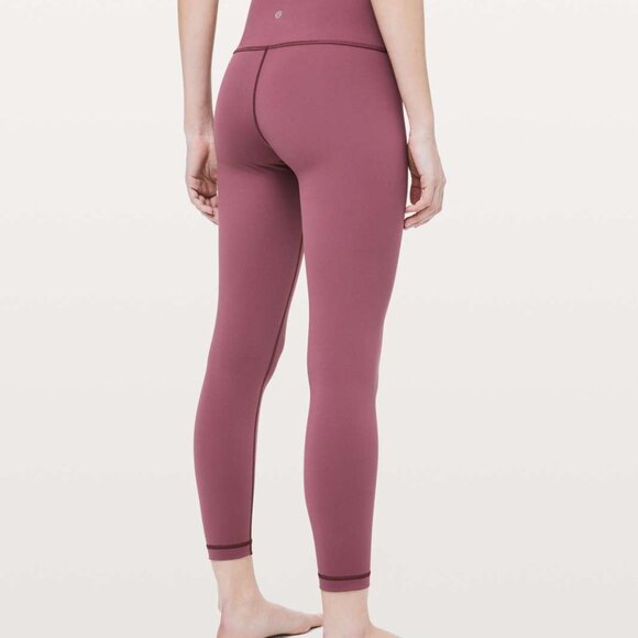 Lululemon Wunder Under High-Rise 7/8 Tight *Full-On Luxtreme 25" Size 10 - Picture 2 of 6